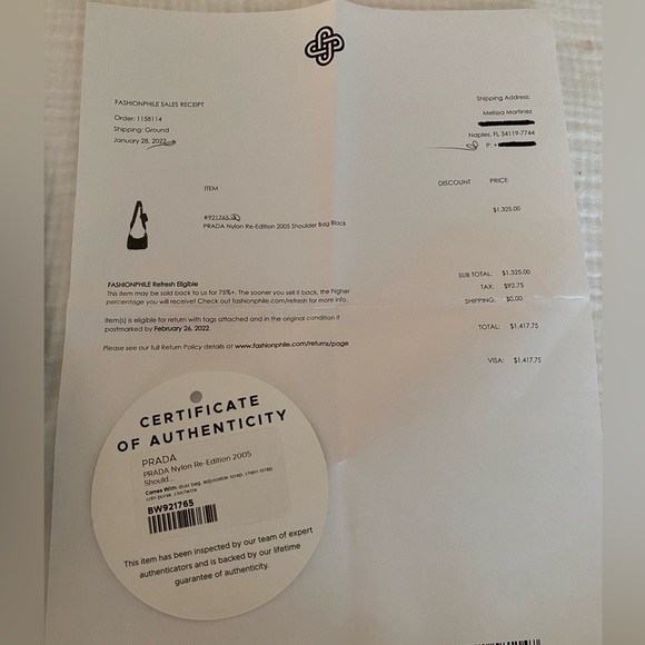 Prada Nylon Re-edition 2005 Shoulder Bag black - Picture 8 of 16